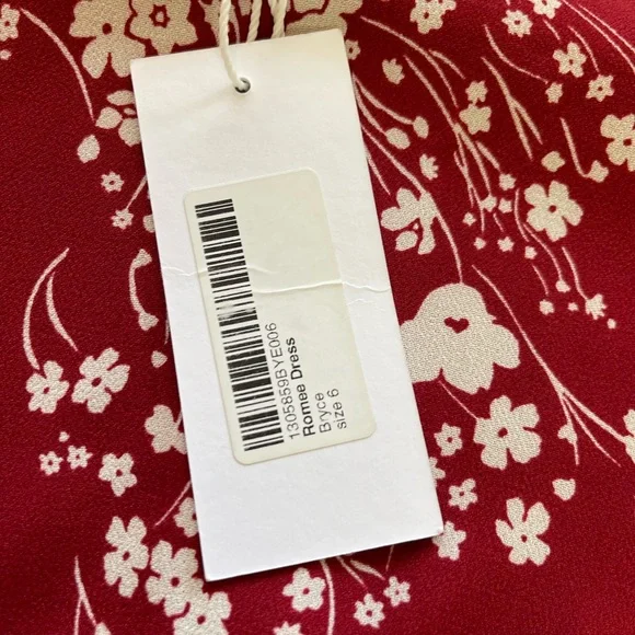 Reformation Romero Bryce Dress size 6 - Picture 6 of 10